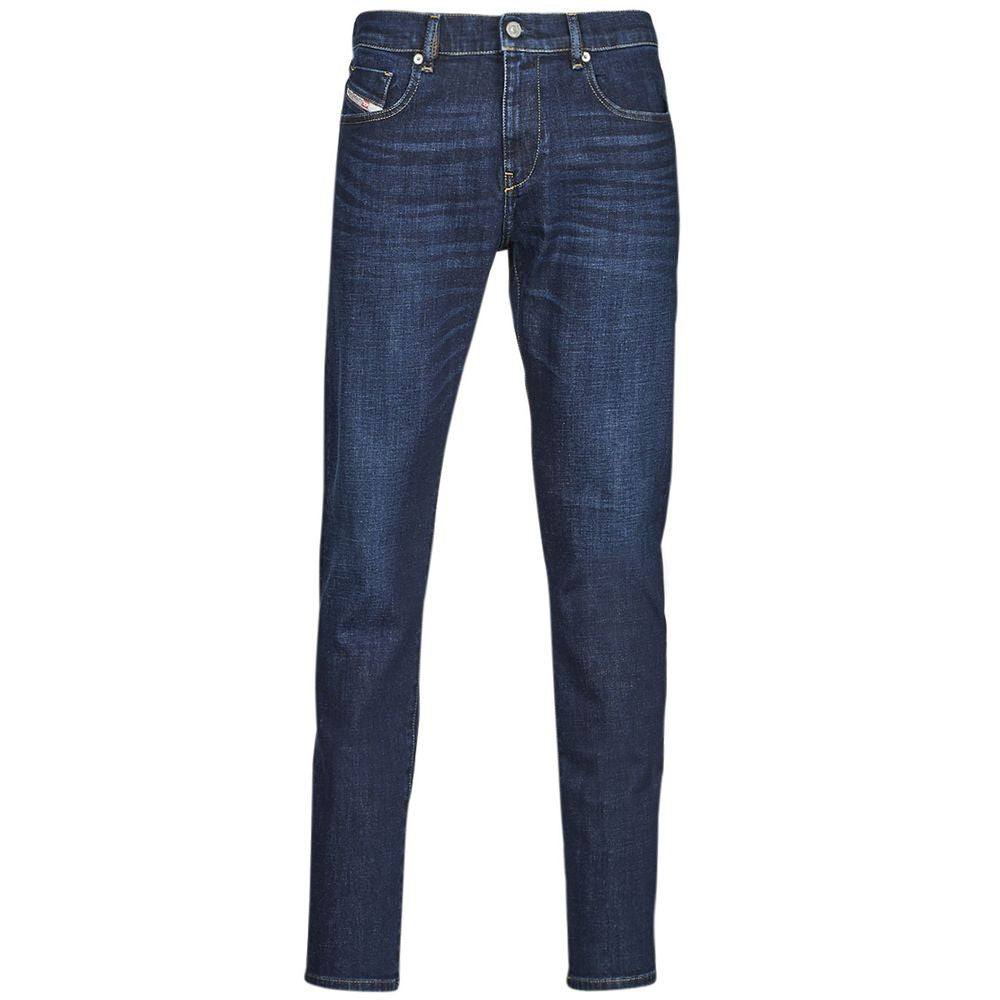 Diesel Blue Cotton Jeans &amp; Pant