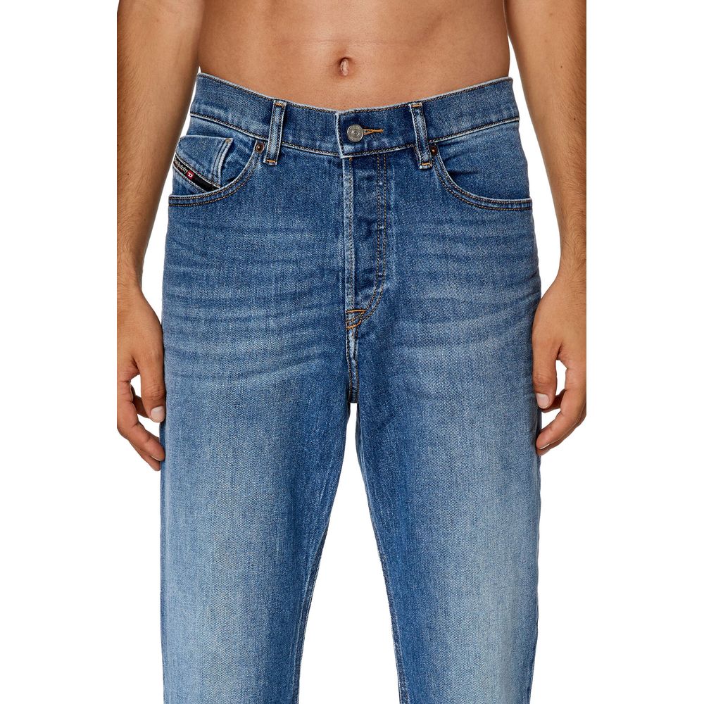 Diesel Blue Cotton Jeans &amp; Pant