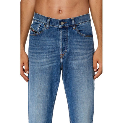 Diesel Blue Cotton Jeans &amp; Pant