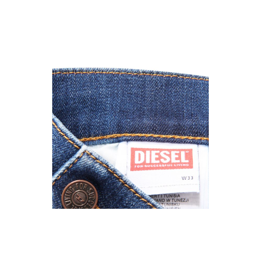 Diesel Blue Cotton Jeans &amp; Pant