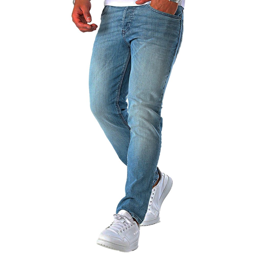 Diesel Blue Cotton Jeans &amp; Pant