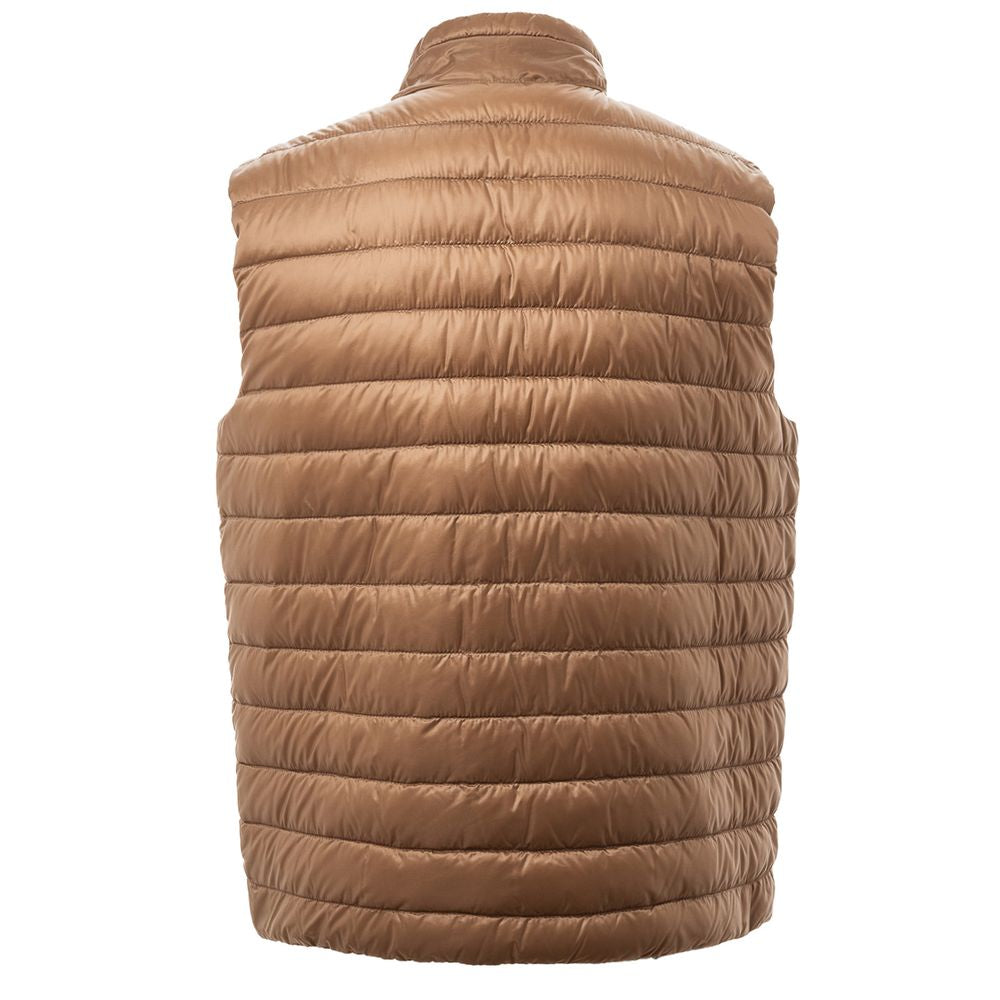 Herno Brown Polyamide Vest