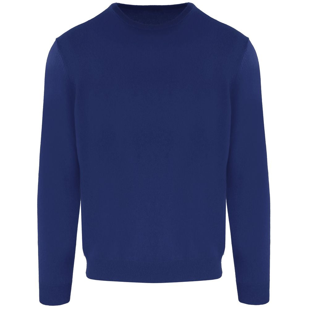 Malo Blue Wool Sweater