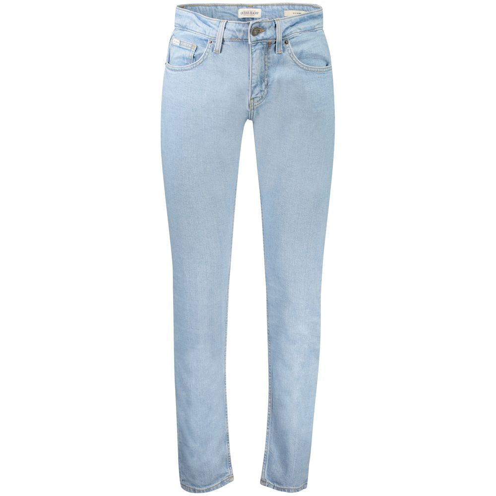 Guess Jeans Light Blue Cotton Jeans &amp; Pant