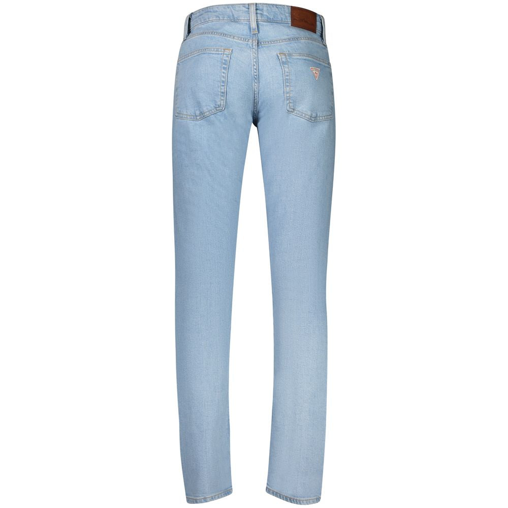 Guess Jeans Light Blue Cotton Jeans &amp; Pant