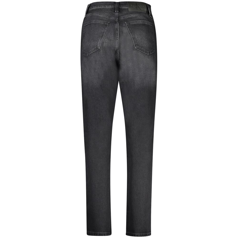 Calvin Klein Black Cotton Jeans &amp; Pant