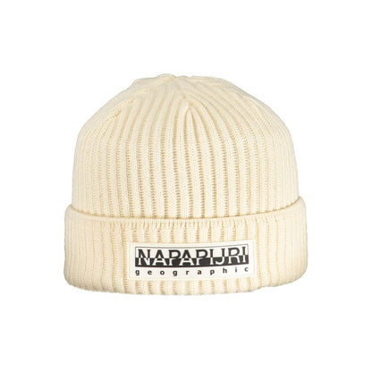 Napapijri Beige Acrylic Hats &amp; Cap