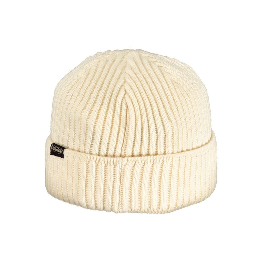 Napapijri Beige Acrylic Hats &amp; Cap