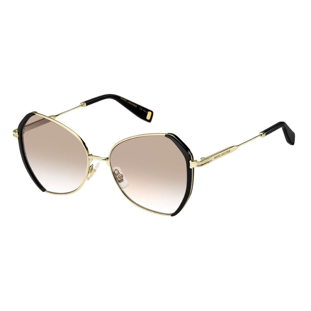 Marc Jacobs Gold Metal Sunglasses