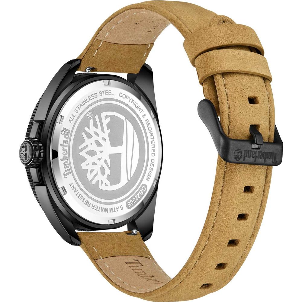 Timberland Brown Leather Watch