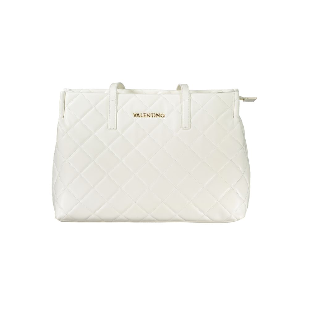 Valentino Bags White Polyethylene Handbag