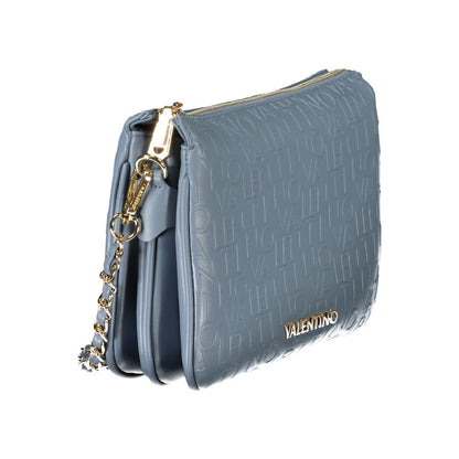 Valentino Bags Light Blue Polyethylene Handbag