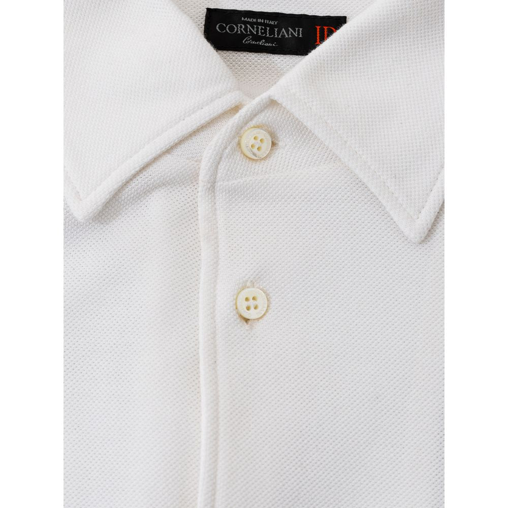 Corneliani White Cotton Shirt