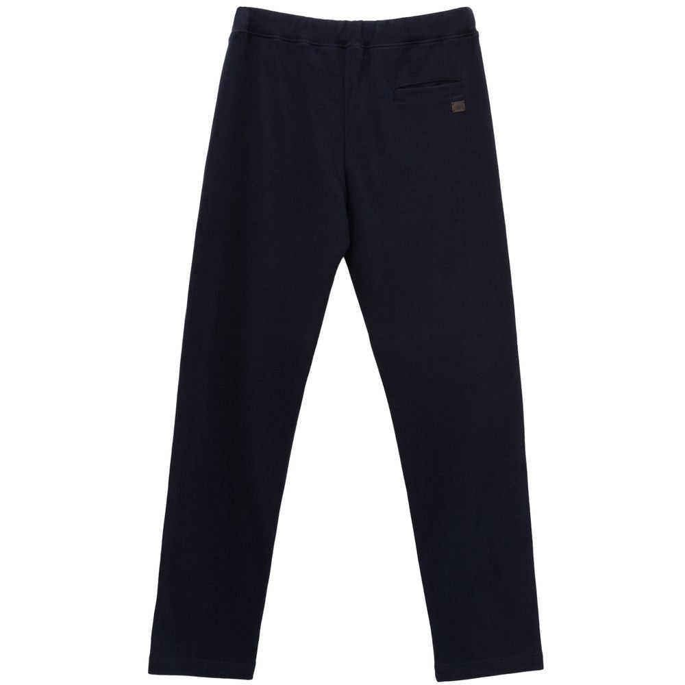 Corneliani Blue Cotton Jeans &amp; Pant