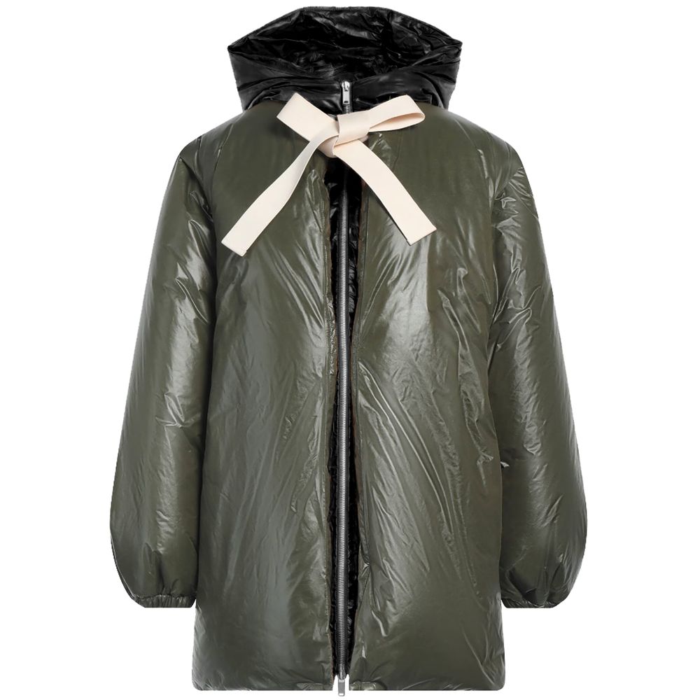 Jil Sander Green Nylon Jackets &amp; Coat