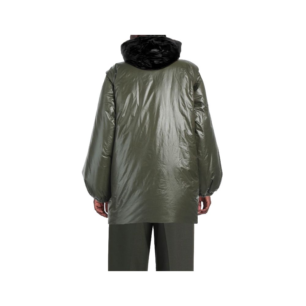 Jil Sander Green Nylon Jackets &amp; Coat