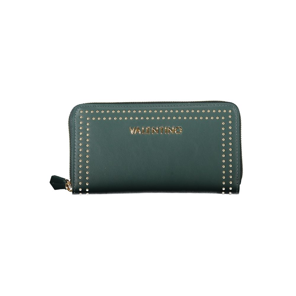 Valentino Bags Green Polyethylene Wallet