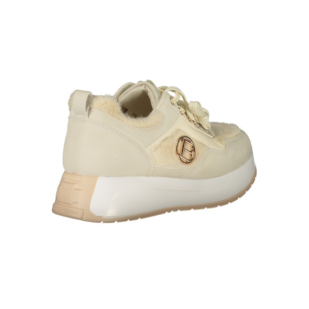 Laura Biagiotti Beige Polyethylene Sneaker