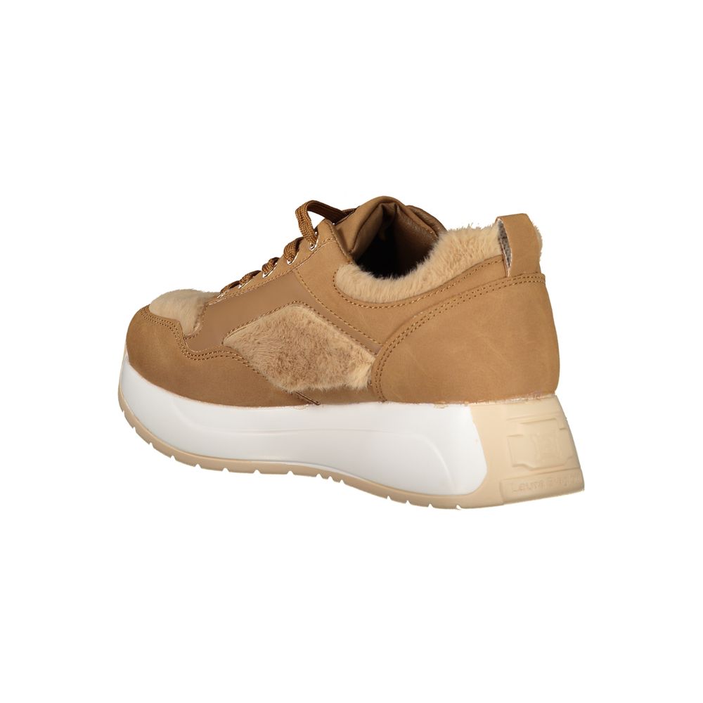 Laura Biagiotti Brown Polyethylene Sneaker