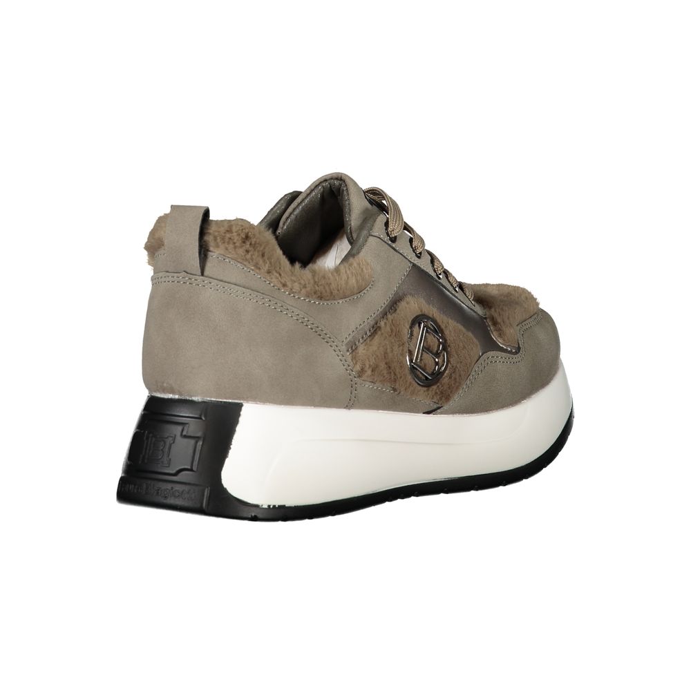 Laura Biagiotti Gray Polyethylene Sneaker