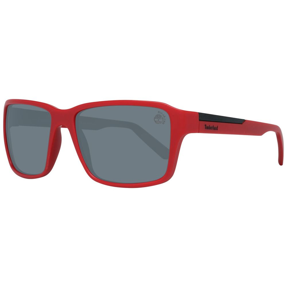 Timberland Red Plastic Sunglasses