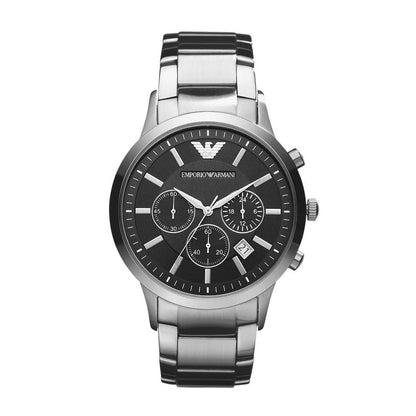 Armani Silver Steel Watch