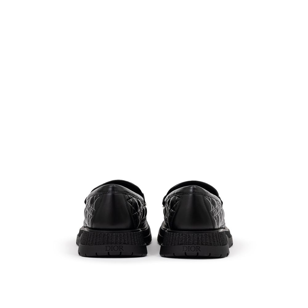 Dior Black Leather Loafer