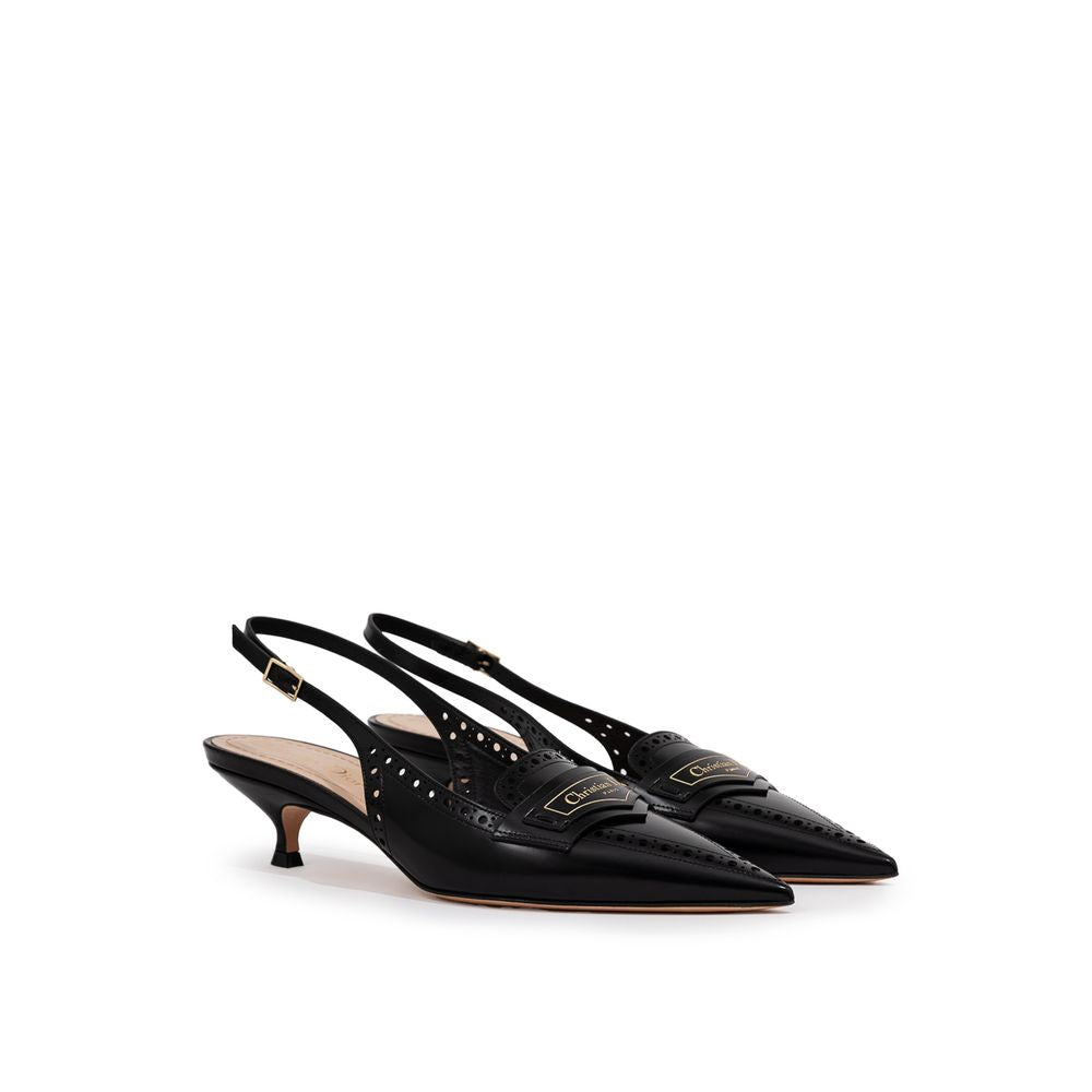 Dior Black Leather Pump