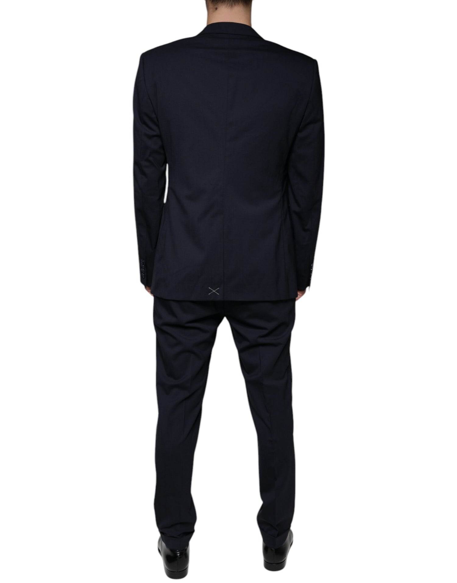 Dolce &amp; Gabbana Dark Blue Formal Tuxedo 2 Piece Suit