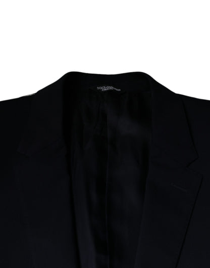 Dolce &amp; Gabbana Dark Blue Formal Tuxedo 2 Piece Suit