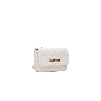 Love Moschino White Polyethylene Women Crossbody Bag