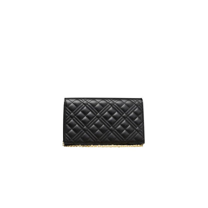 Love Moschino &quot;Black Polyethylene Women Crossbody Bag&quot;