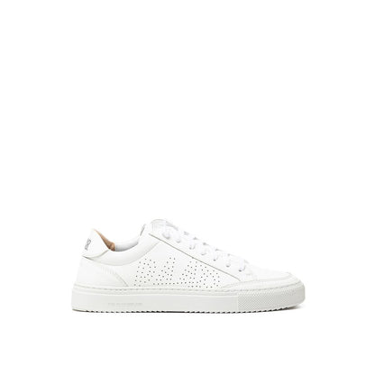 P448 White Leather Sneaker