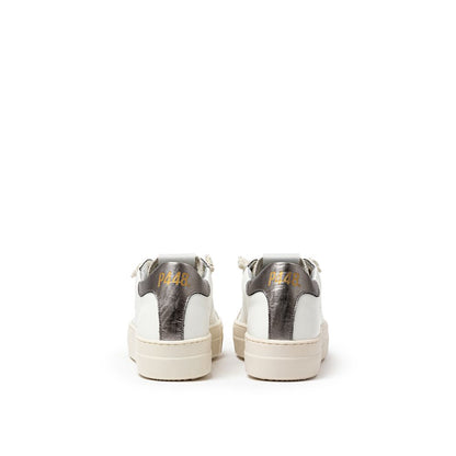 P448 White Leather Sneaker