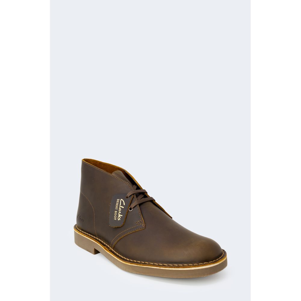 Clarks Brown Leather Boot