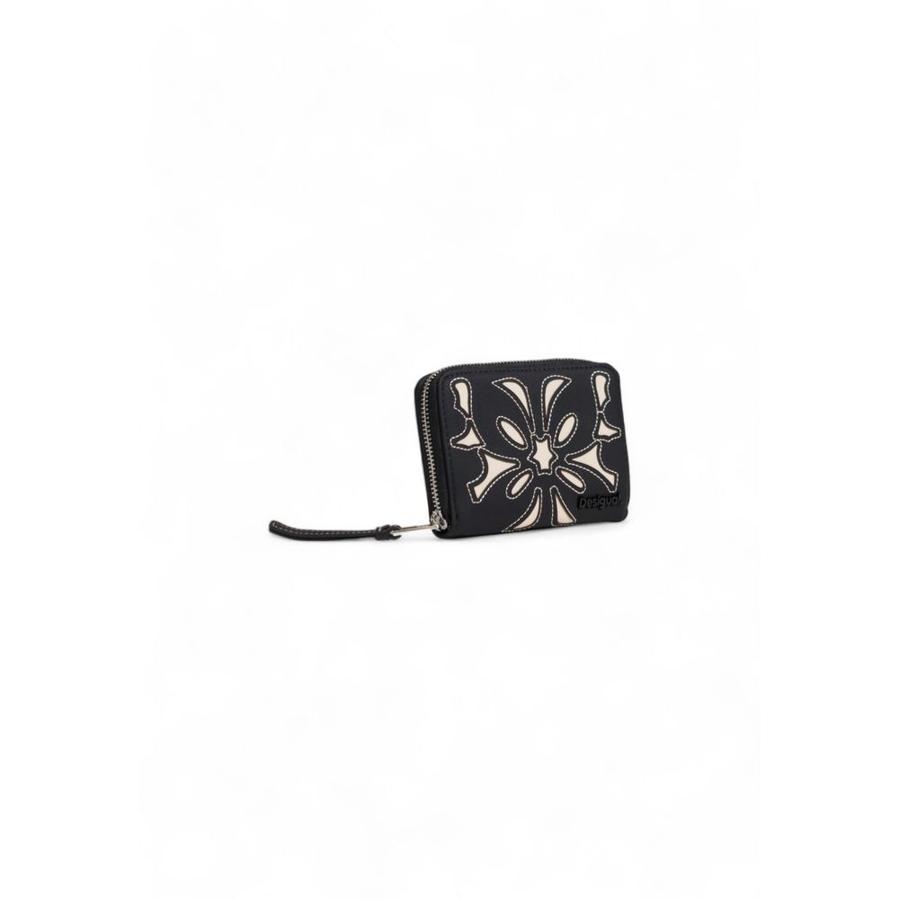 Desigual Black Polyethylene Wallet