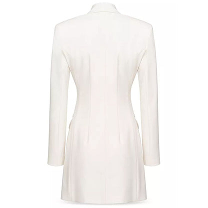 PINKO White Polyester Suits &amp; Blazer