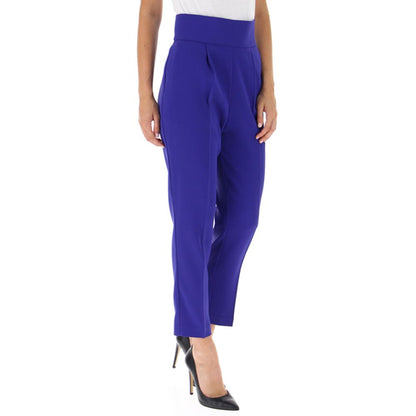 PINKO Purple Polyester Jeans &amp; Pant