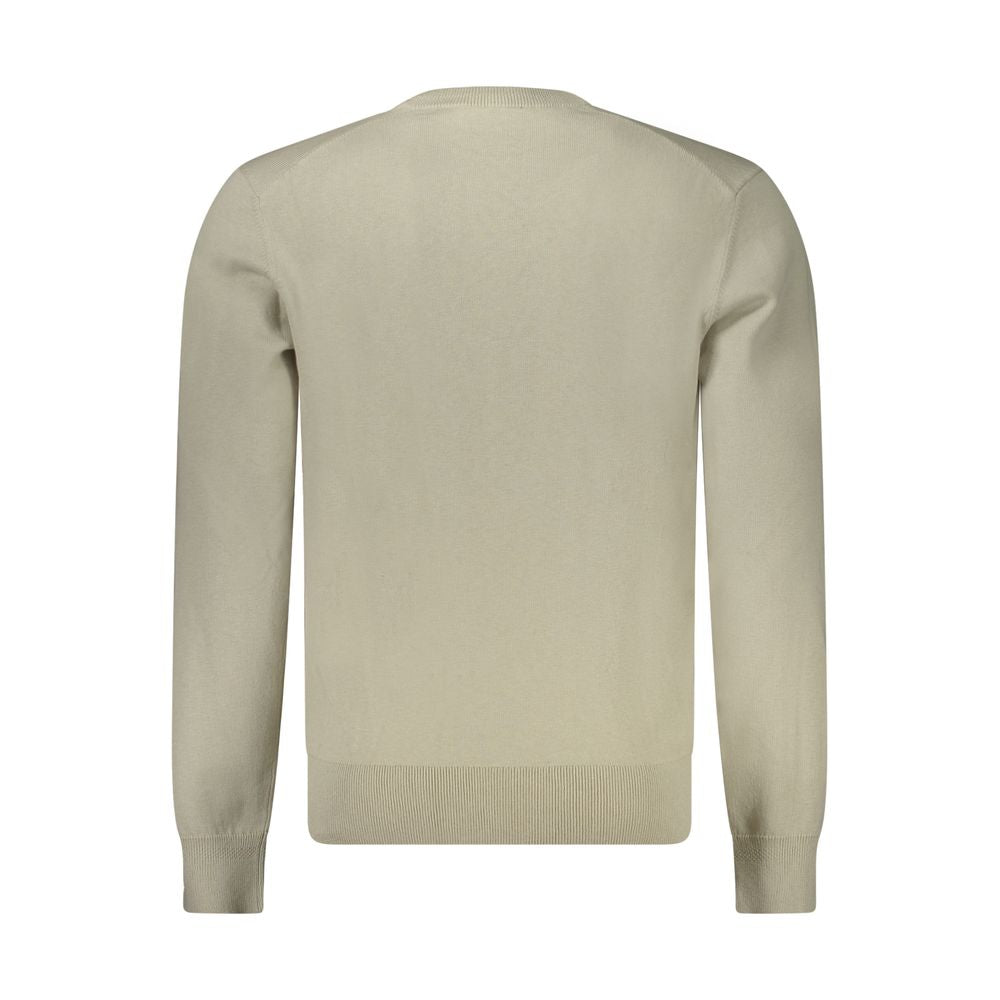 Hugo Boss Beige Cotton Sweater