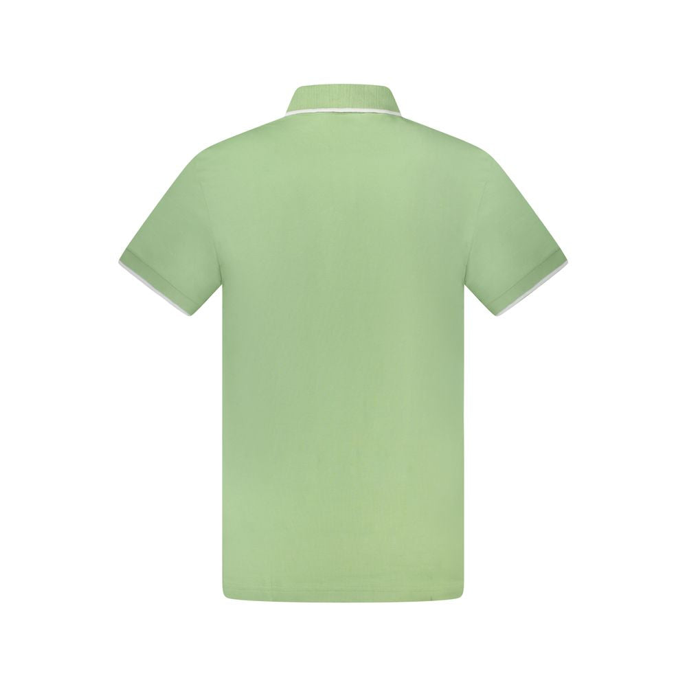 Hugo Boss Green Cotton Polo Shirt