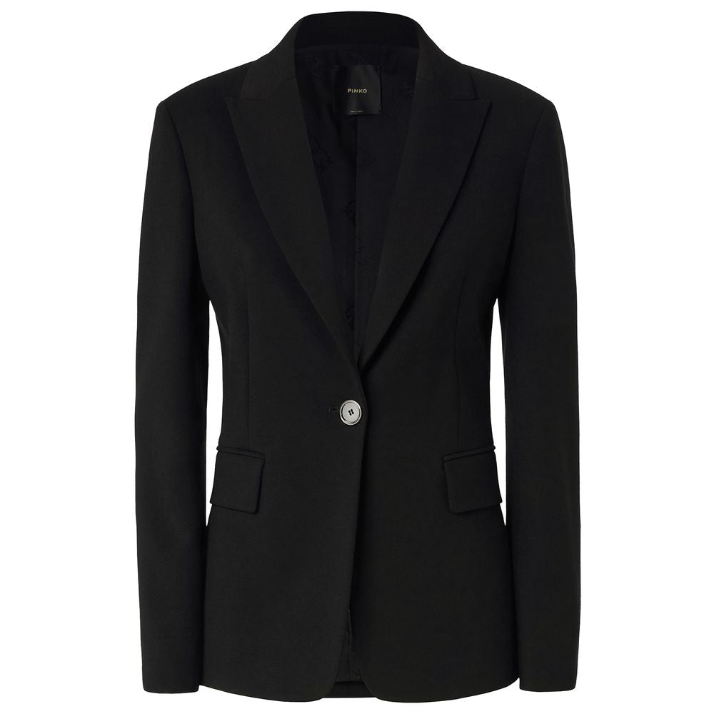 PINKO Black Polyester Suits &amp; Blazer