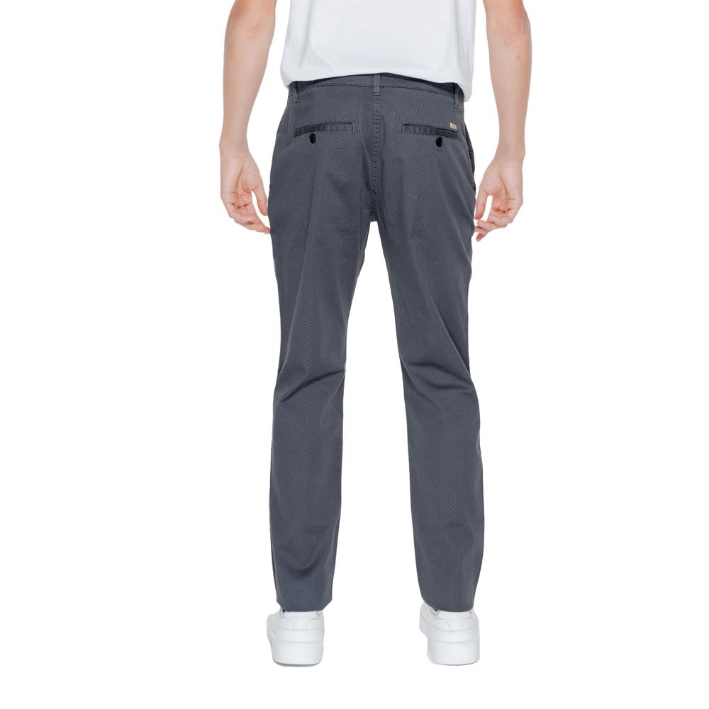 Armani Exchange Black Cotton Jeans &amp; Pant