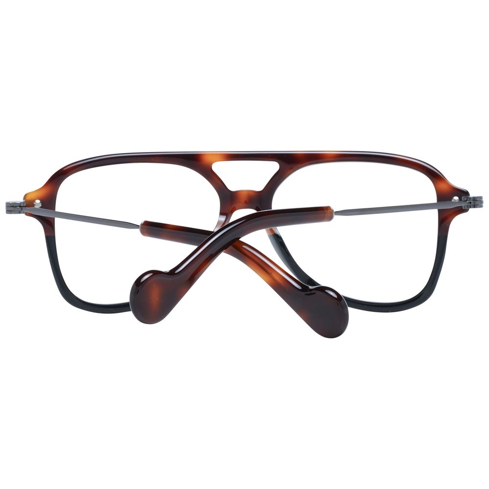 Moncler Brown Men Optical Frames