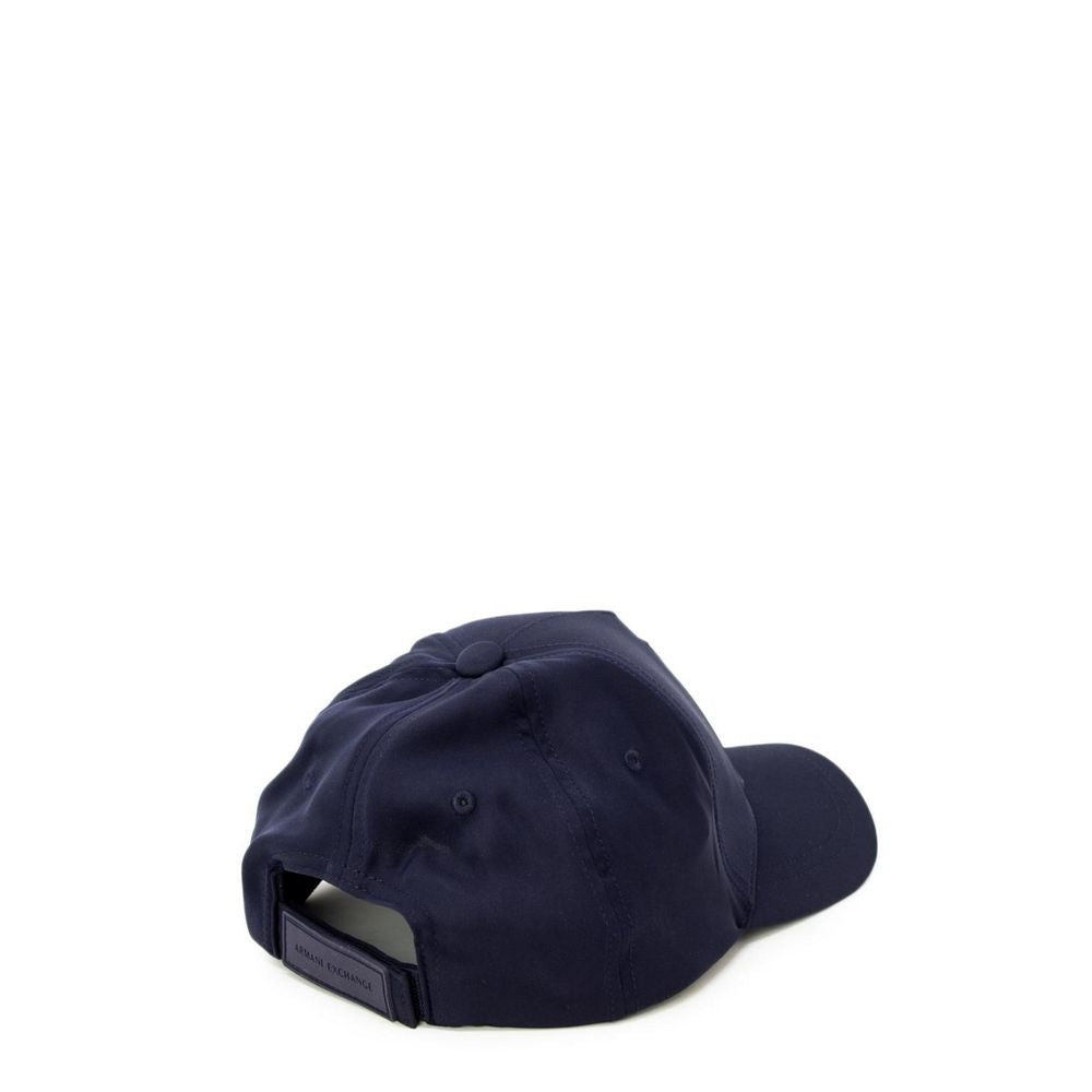 Armani Exchange Blue Polyester Hats &amp; Cap