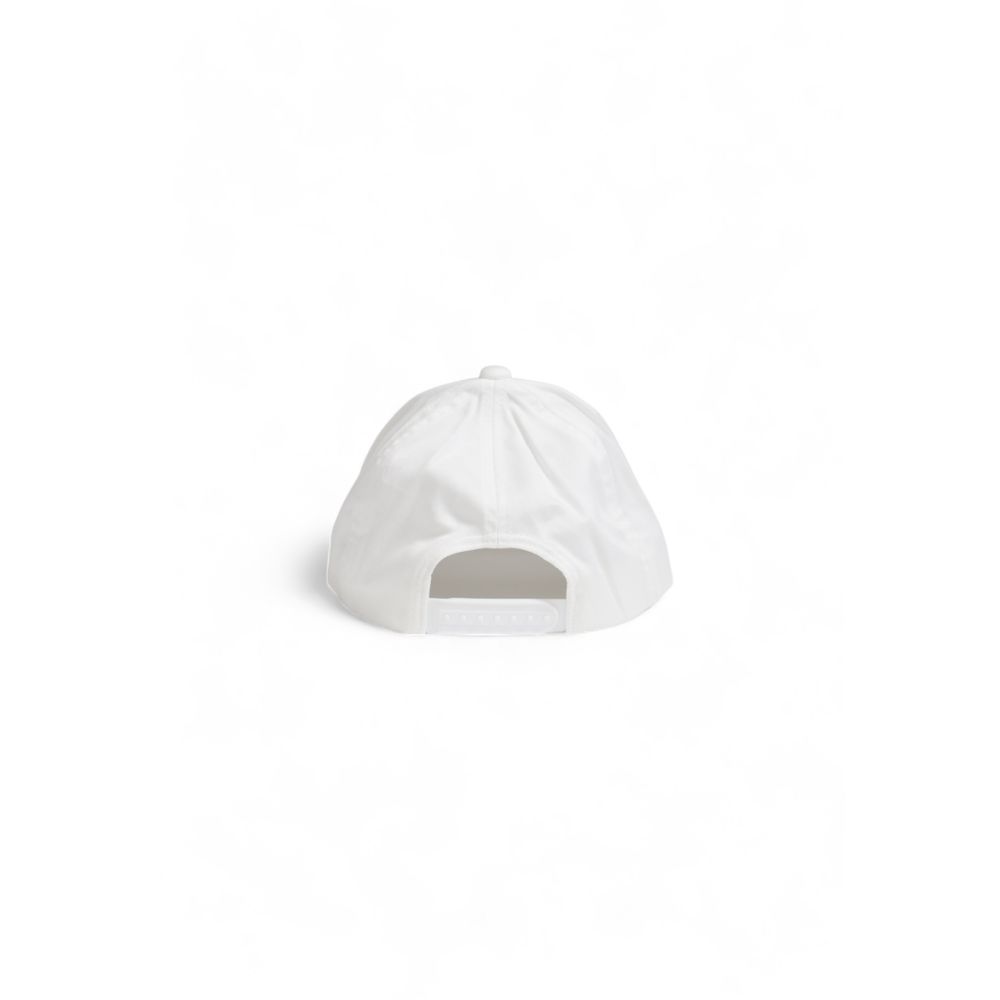 Armani Exchange White Cotton Hats &amp; Cap