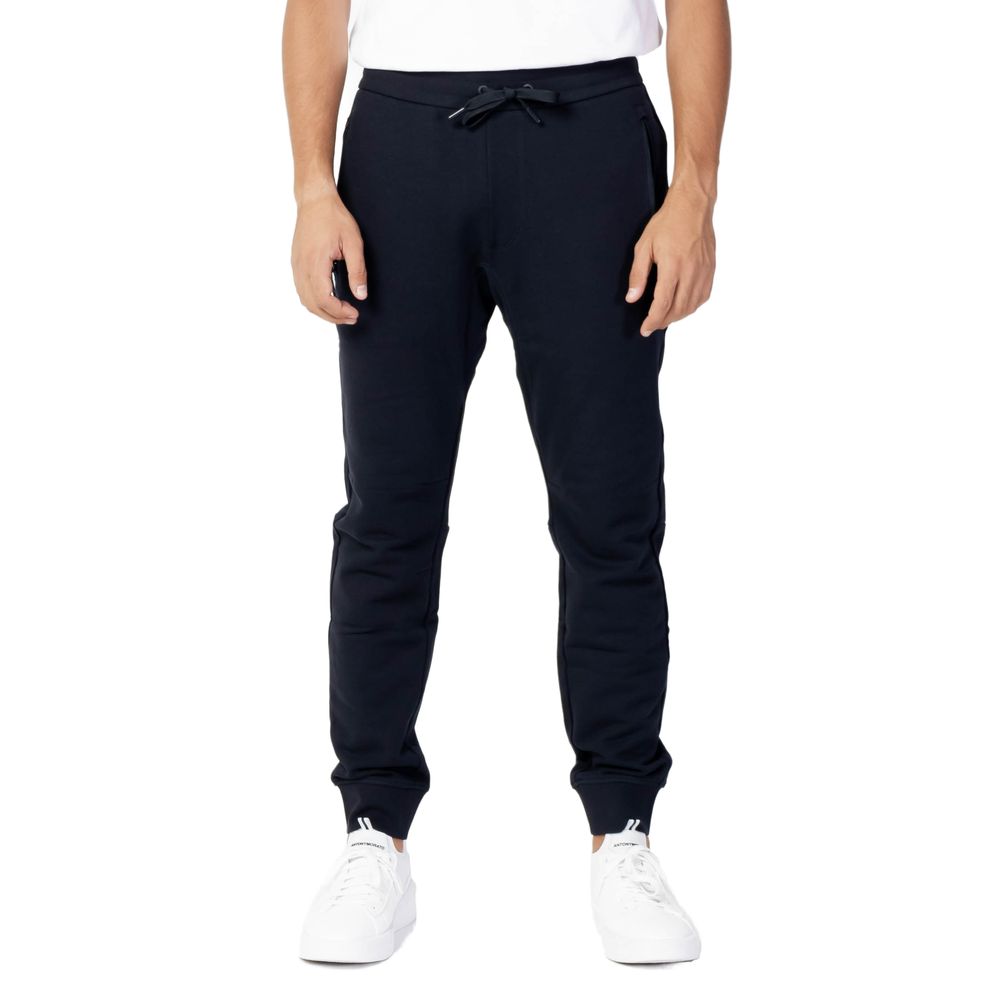 Armani Exchange Blue Cotton Jeans &amp; Pant