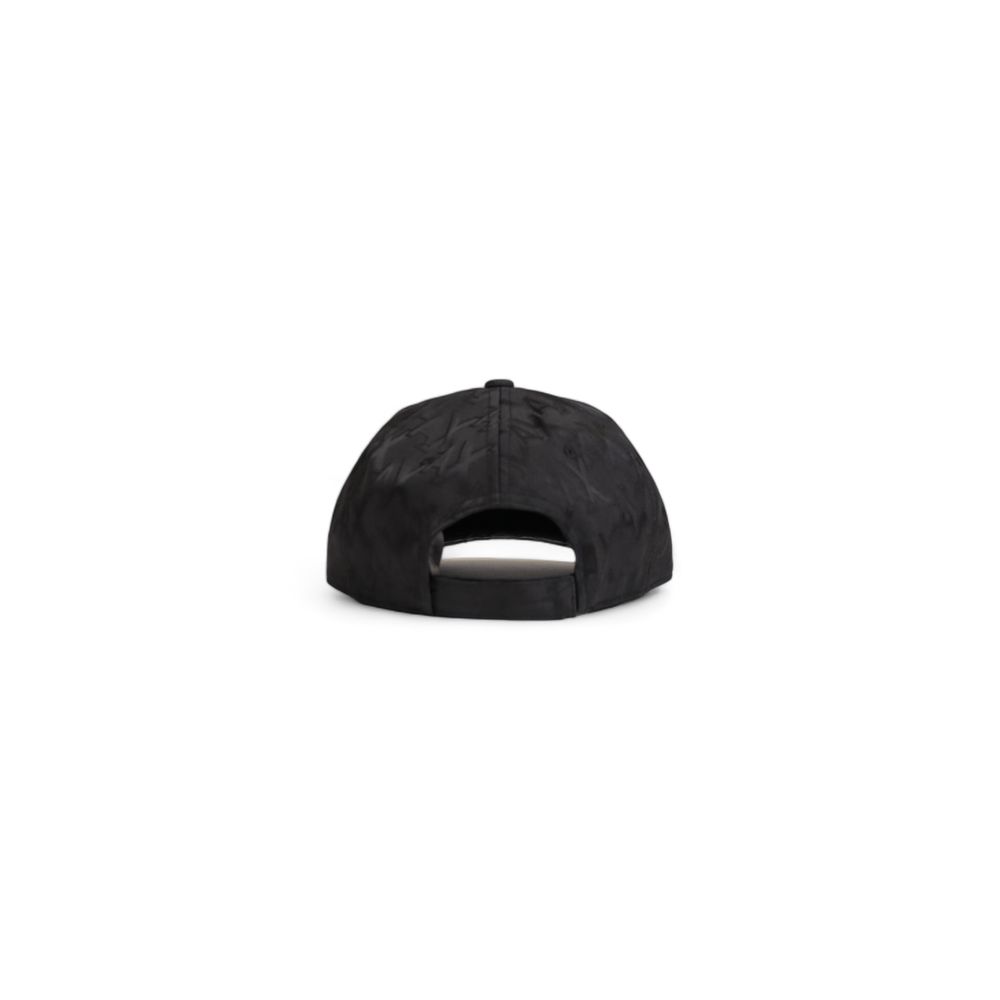 Armani Exchange Black Polyester Hats &amp; Cap