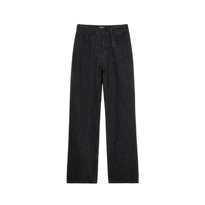 Desigual Black Cotton Jeans &amp; Pant