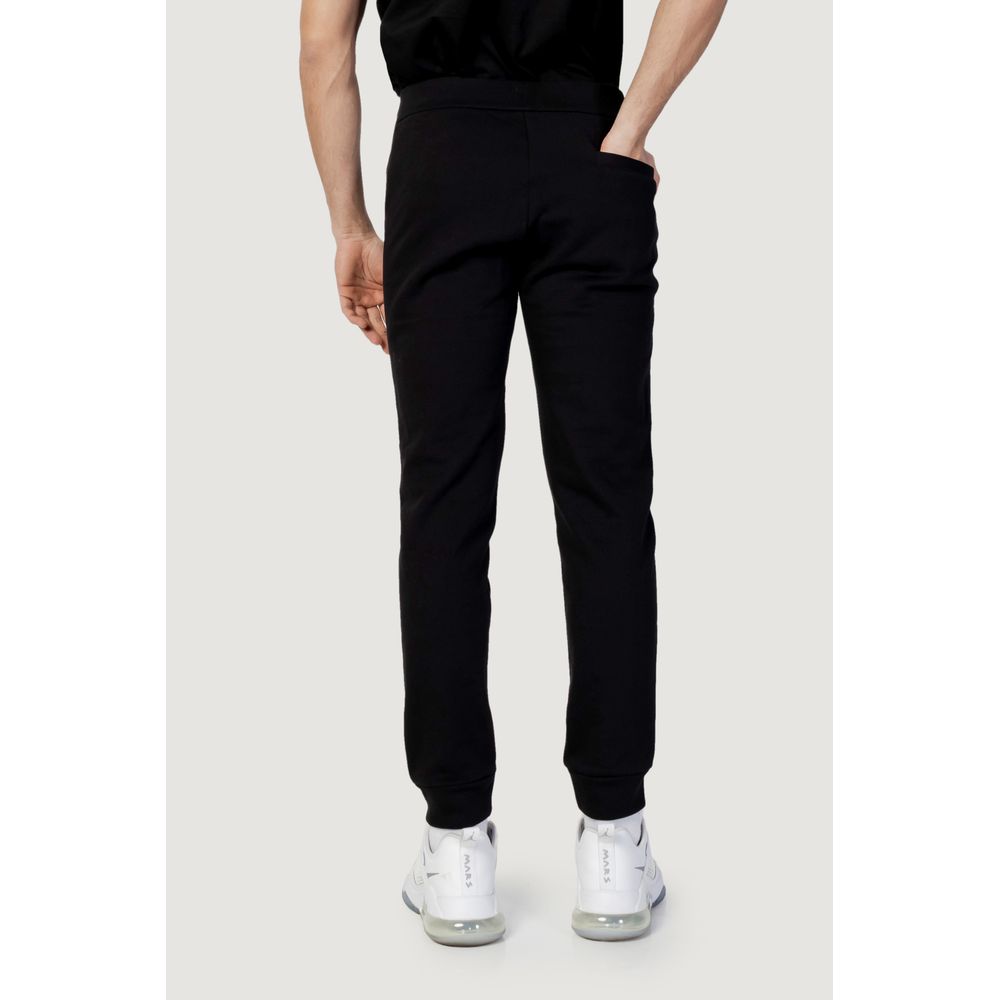 Armani Exchange Black Cotton Jeans &amp; Pant