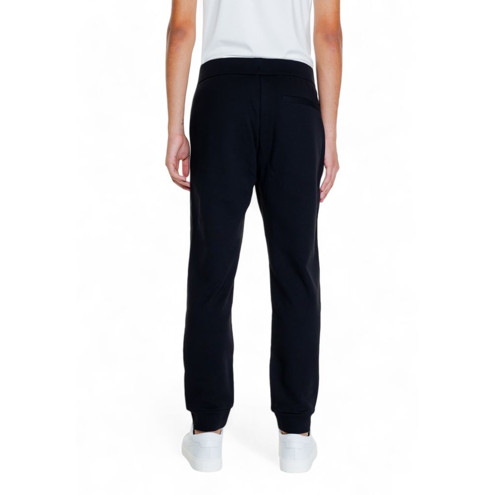 Armani Exchange Black Cotton Jeans &amp; Pant